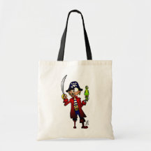 Pirate Tote Bags