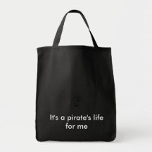 Pirate's life subliminal messaging bag