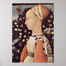 Pisanello - Princess Ginevra Posters