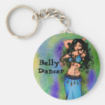 Pisces Belly Dancer Key Chain