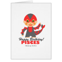Pisces Zodiac for kids Cards