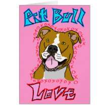 Pit Bull Love Cards