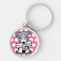 Pit Happens Pit Bull Dog Key Chains