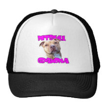 Pitbull Grandma Mesh Hat