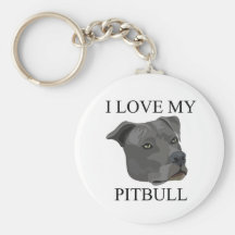 PITBULL Love! Key Chain