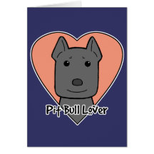 Pitbull Lover Cards