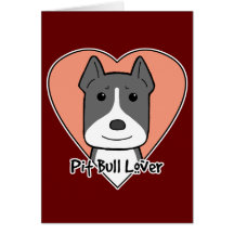 Pitbull Lover Cards