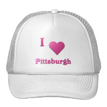 Pittsburgh -- Hot Pink Trucker Hat
