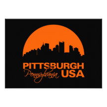 PITTSBURGH invitation - customise