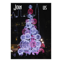 PITTSBURGH LITE UP NIGHT CHRISTMAS INVITATION