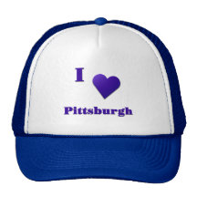 Pittsburgh -- Midnight Blue Mesh Hats