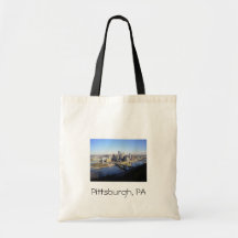 Pittsburgh PA Canvas Bags