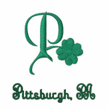 Pittsburgh, PA Shamrock Irish Polo Shirt