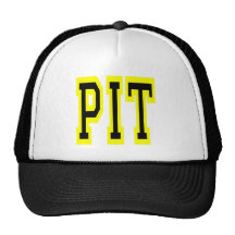 PIttsburgh PIT Design 6 Mesh Hat