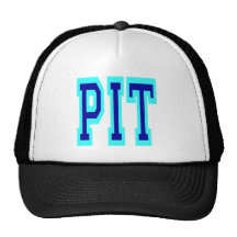 Pittsburgh PIT Design 8 Trucker Hat