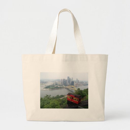 Pittsburgh Skyline Canvas Bags