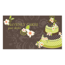 PixDezine Pandana Green Bakery/pâtisserie Business Card Templates