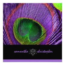 PixDezine Psychedelic Peacock feather Announcements