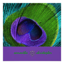 PixDezine Psychedelic Peacock feather Announcements