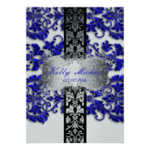 PixDezine tanza damask/diy fonts+backgrounds Personalised Invites