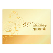 PixDezines 60 Birthday/filigree/DIY your event.. Custom Invite
