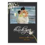 PixDezines dandelion/diy text+colour/thank you Greeting Cards