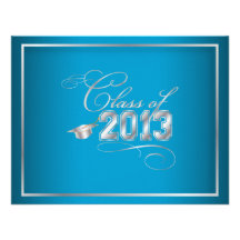 PixDezines DIY background color/2013 graduation Custom Invite