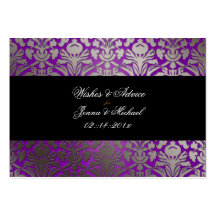 PixDezines Flora Damask, Advice Cards Business Card Template