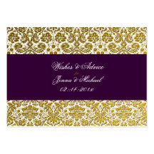 PixDezines Flora Damask, Advice Cards Business Card Template