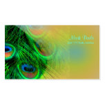PixDezines Psychedelic Peacock, Customise It! Business Card