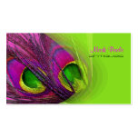 PixDezines Psychedelic Peacock, Customise It! Business Card Template