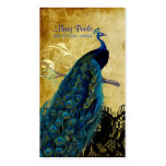 PixDezines vintage peacock+lace/diy fonts Business Card
