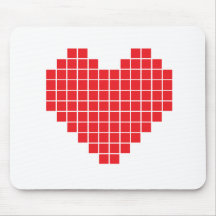 Pixel Heart Mousepad
