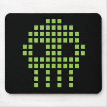 Pixel Skull Mouse Mats