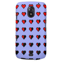 Pixeled Hearts Samsung Galaxy Nexus Case