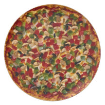 Pizza Deluxe Party Plates
