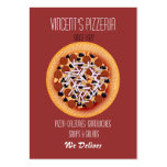 pizza restauranteur business cards