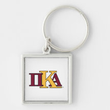 PKA Greek Letters Keychain