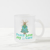 PKD Peace Love Joy Cure Mugs