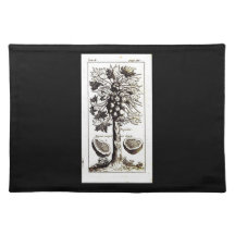 Placemat-Botanicals-Papaier