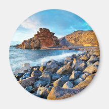 Plage de El Golfo Plages de Lanzarote Espagne Fridge Magnets