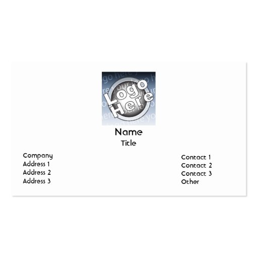 Plain Business Business Card Templates