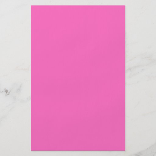 Plain Hot Pink Background Personalised Flyer | Zazzle