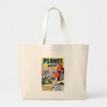 Planet Comics Canvas Bags