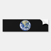 Planet Earth Bumper Sticker