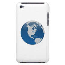Planet Earth Globe Barely There iPod Covers