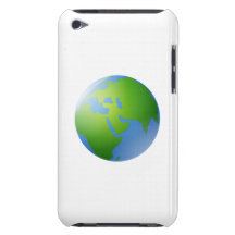 Planet Earth Globe iPod Touch Covers