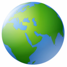 Planet Earth Globe Photo Sculptures