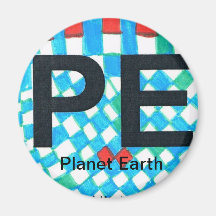 Planet Earth  Magnet