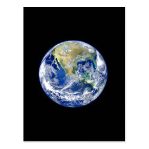 Planet Earth Postcard